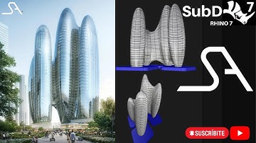 SA Tutorial l SUBD l Rhinoceros 3D Organic Modeling l OPPO Headquarters