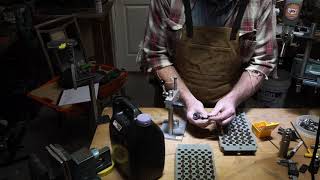 EP179-Neckturning on the lathe. Finishing the popout loads 22 to 6PPC