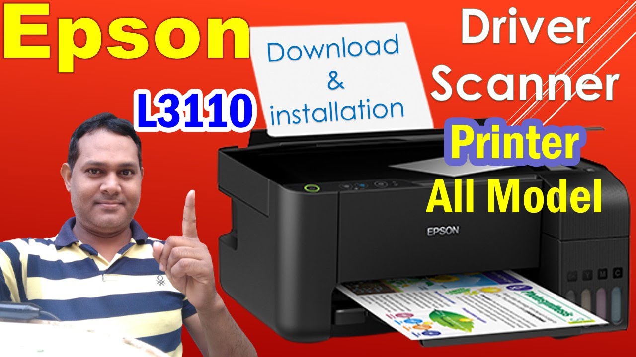 How to Download & install Driver of Epson All Printer & Scanner | All