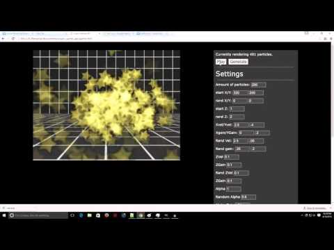 My own game engine - Particle System! :D