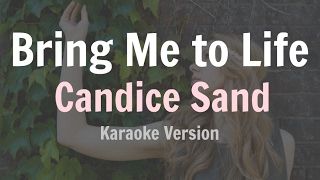 Candice Sand - Bring Me to Life [Karaoke/Instrumental]