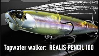 Topwater evolution: The power points of the Pencil 100 !