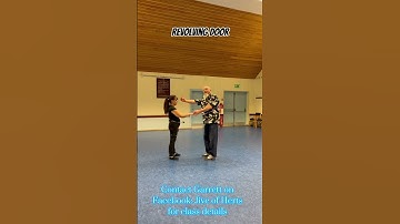 Revolving Door: nice jive move to enhance your basic dance development #jivelessons #rockabilly