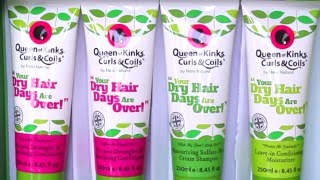 QUEEN OF KINKS Dry Hair Product Line- Unboxing & Review screenshot 5