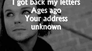 The Rasmus - Live Forever Lyrics