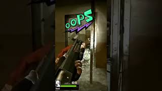 Left 4 Dead 2 I shot Zoey. EP2 Dead Air Realism Expert Left 4 Cat #l4d #coop #เอาชีวิตรอด #gaming
