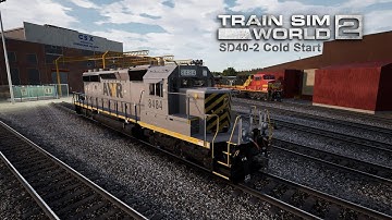 SD40-2 Full Cold Start | Train Sim World 2