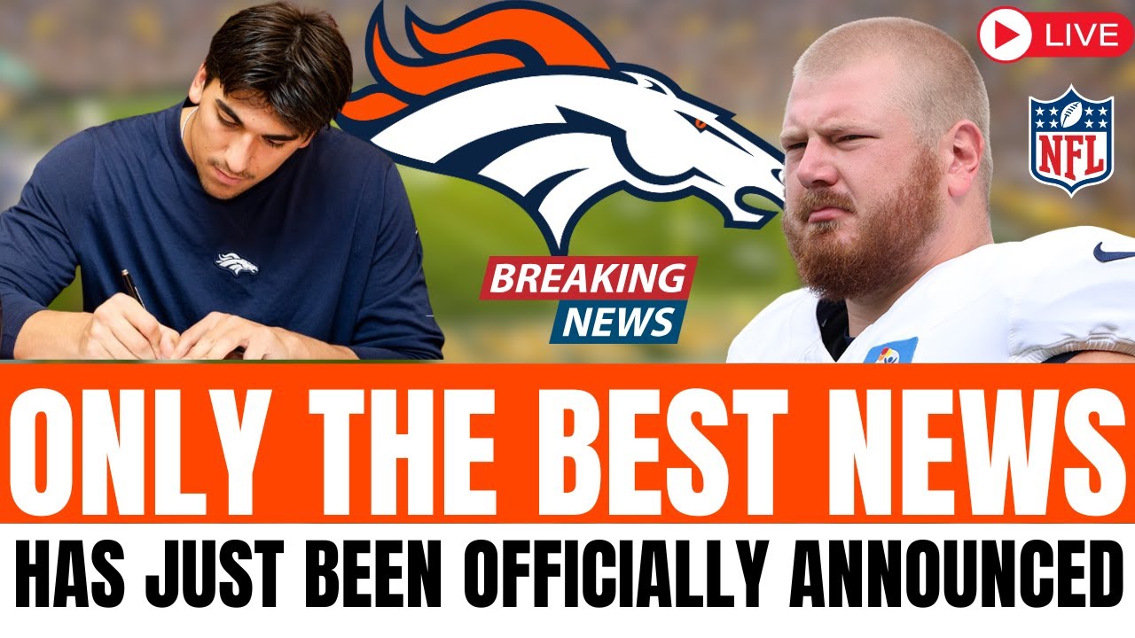 He’s BACK! Broncos Get HUGE Boost Before Jets Game! - YouTube