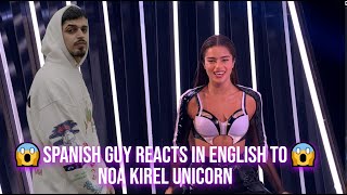 😱SPANISH GUY REACTS IN ENGLISH TO😱 Noa Kirel - Unicorn (LIVE) Israel 🇮🇱 | Final | Eurovision 2023