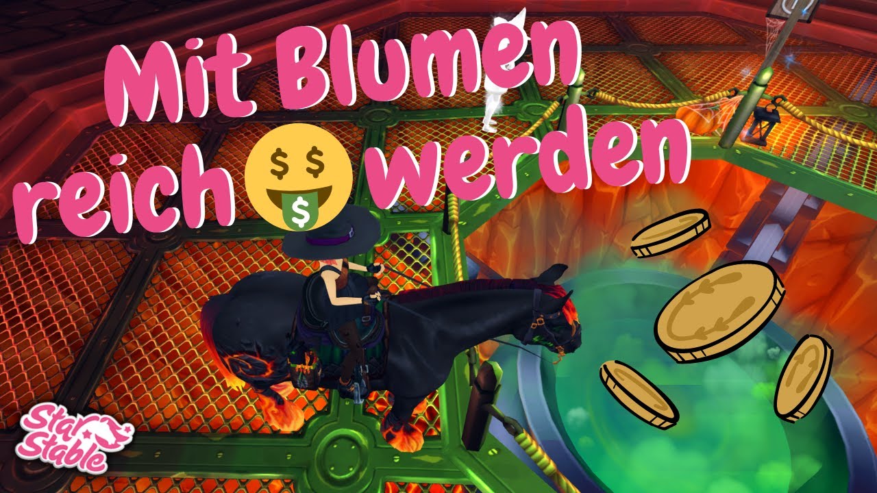 Reich durch Blumen ~ Halloween Tipps 2022 * Star Stable Online [SSO] * lets play [Deutsch]
