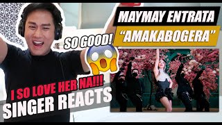 Maymay Entrata - AMAKABOGERA (Music Video) | SINGER REACTION