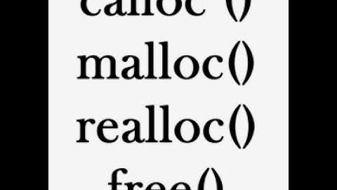 Lab8-Asignación dinámica de memoria (malloc, calloc, realloc, free)