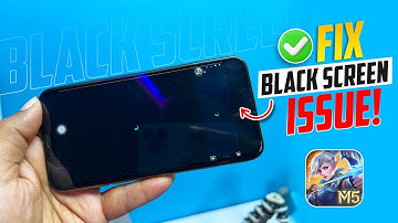 Solve Mobile Legends Black Screen Issue on iPhone | Remove the Black Screen in Mobile Legends on iOS