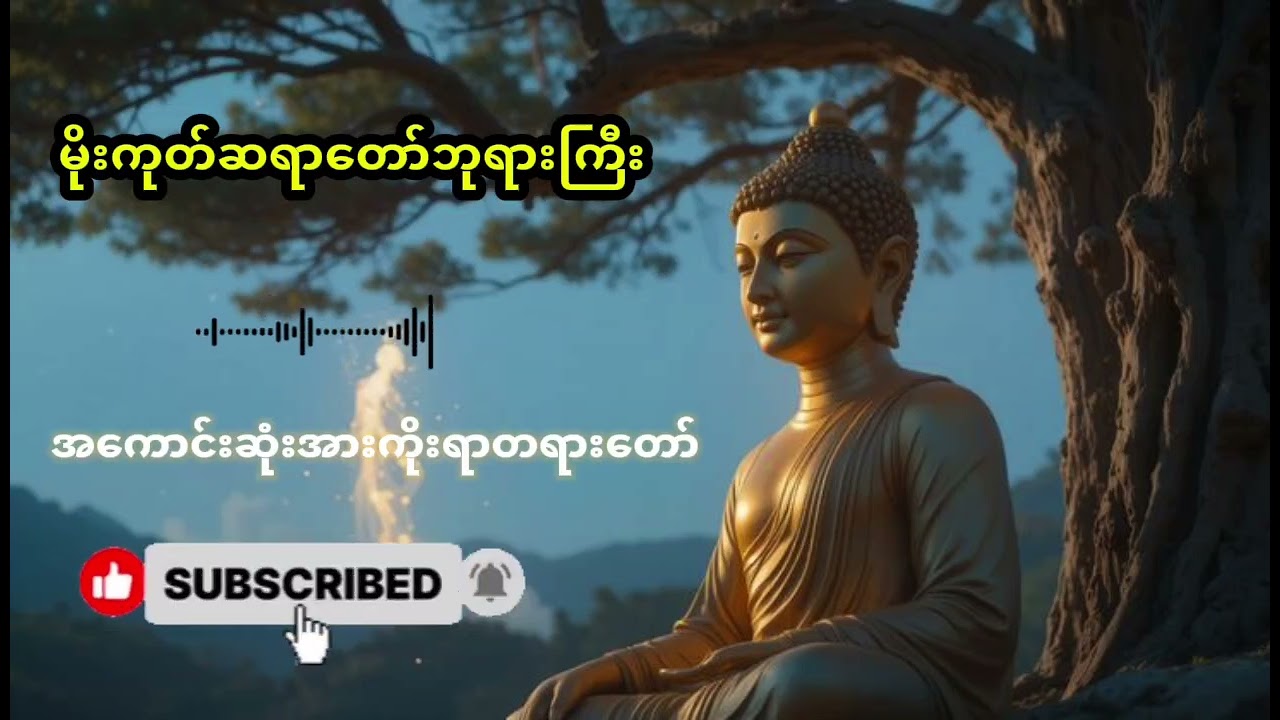 တရားသည်သာအကောင်းဆုံးအားကိုးရာ.....