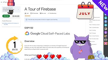 A Tour of Firebase  | #2025 | #GSP1132 |#qwiklabs |Solution