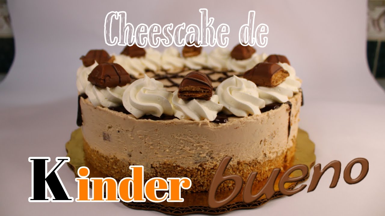 Cheescake de kinder bueno