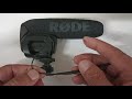 Rode VideoMic Pro| Мелкий ремонт профессионального микрофона