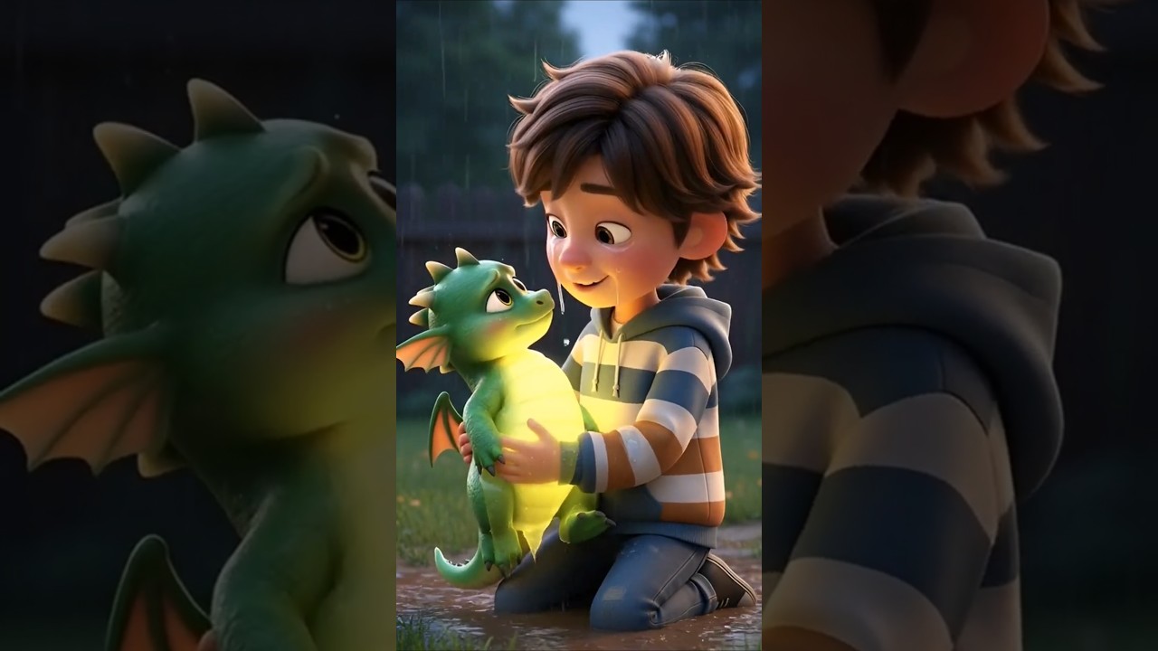 The Ember Friend 🔥🐉 | Magical Animated Story for Kids | 3D Cartoon Short Film 