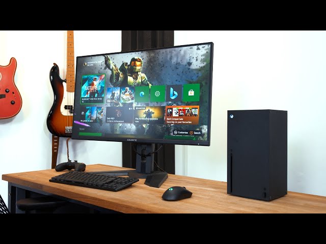 Xbox Series S as a Budget Gaming PC - 4K 120 FPS with Innocn 27 Monitor 