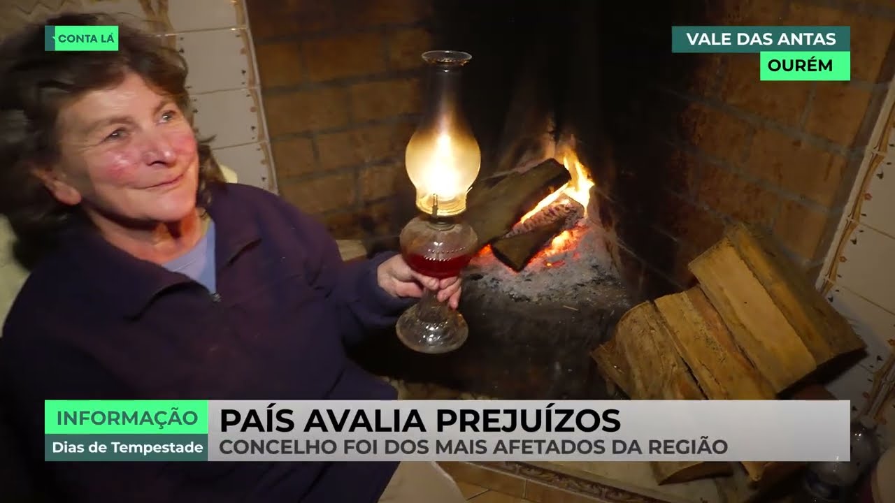 Ainda há 2 mil pessoas sem luz em Ourém. 