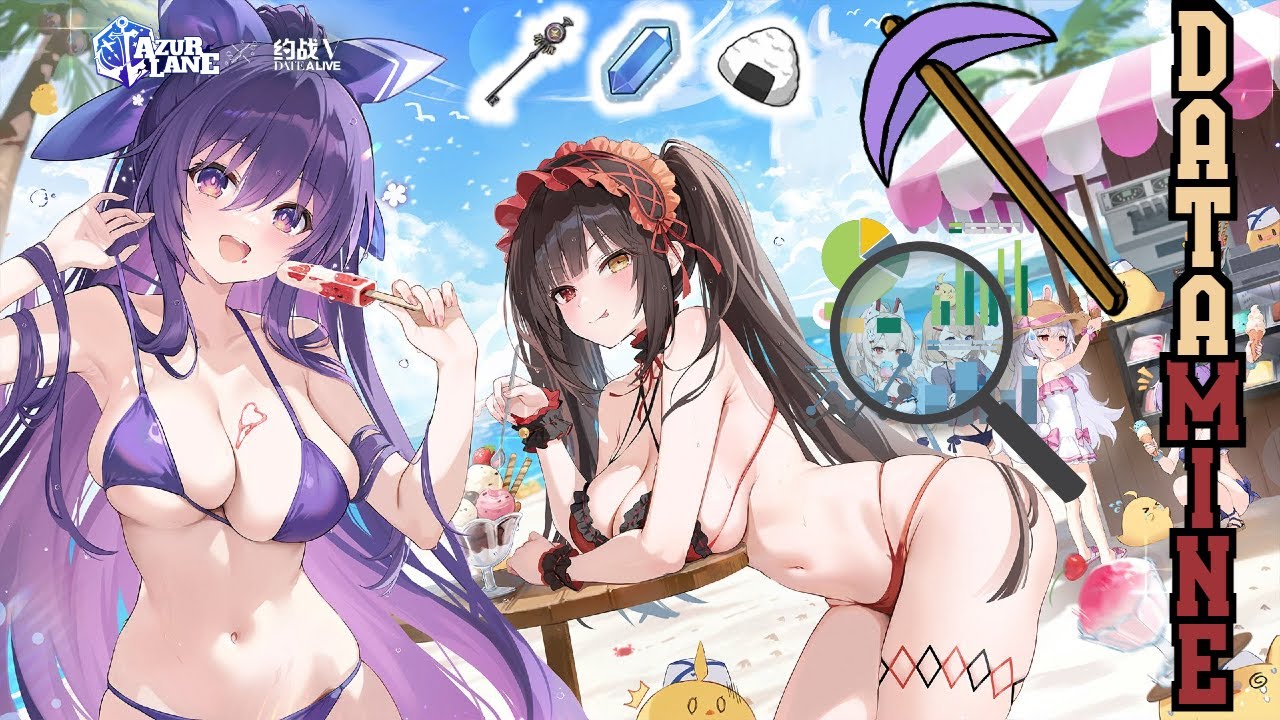 Обзор коллаборации [Azur Lane] DATE A LIVE — Date A Lane Data Mine