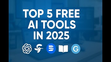 Top 5 Free AI Tools to Supercharge Your Work in 2025