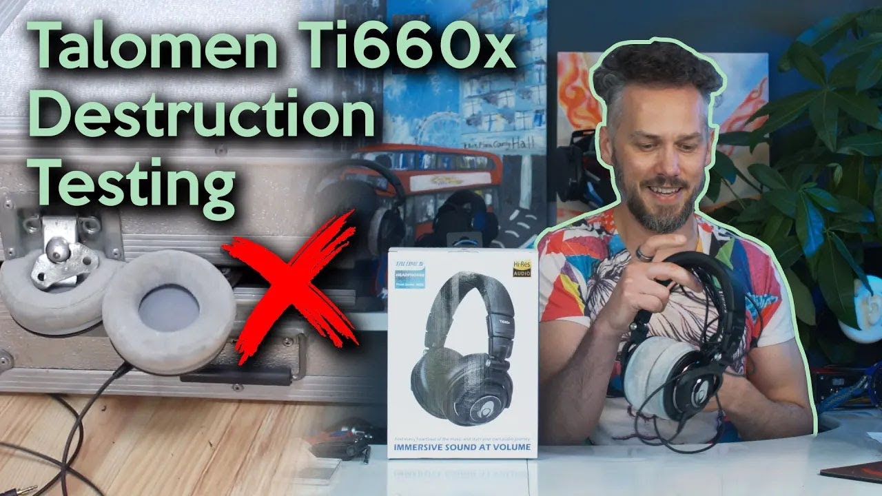 Talomen Ti660x Headphones - Destruction testing and Give Away Talomen Ti660x Headphones - Destruction testing and Give Away
