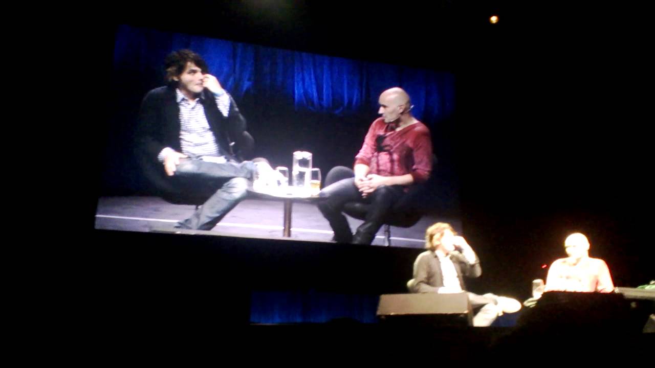 Gerard Way and Grant Morrison Graphic Festival Sydney Opera House