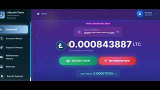 Free ltc mineing app without investment with withdraw proof for 2026