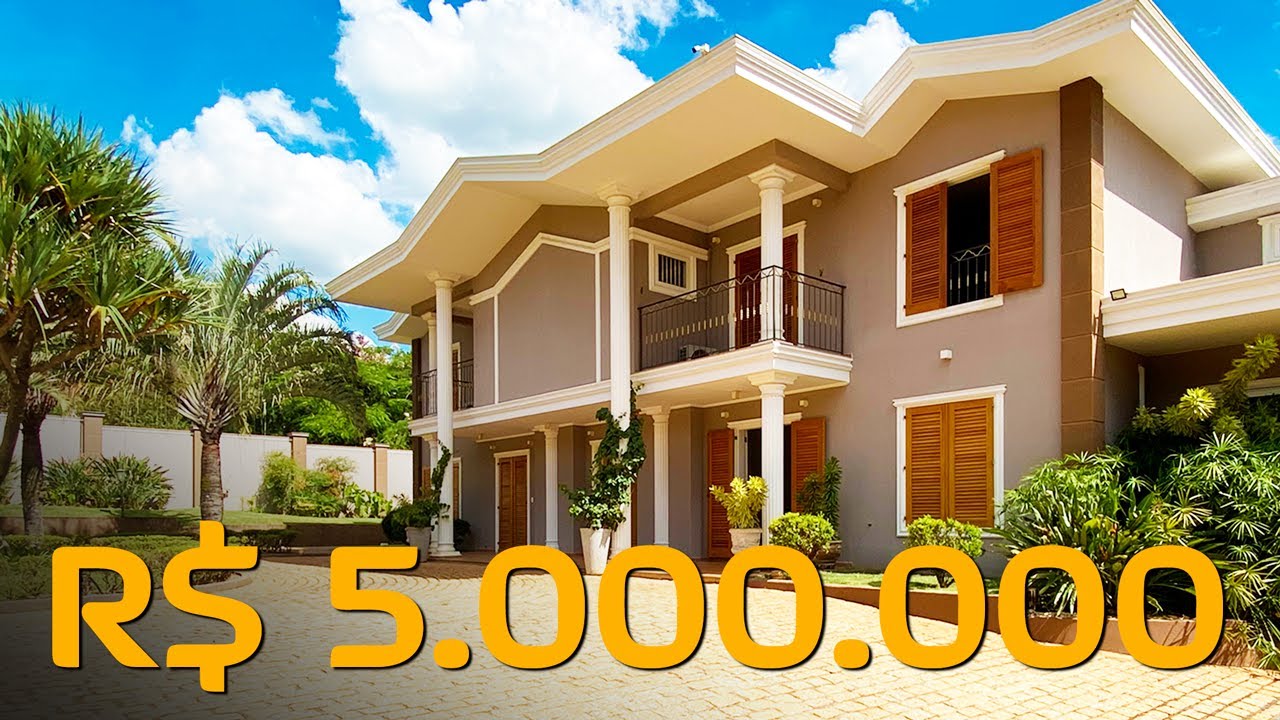 CASA DE CAMPO DE ARQUITETURA CLÁSSICA À VENDA | Indaiatuba, SP