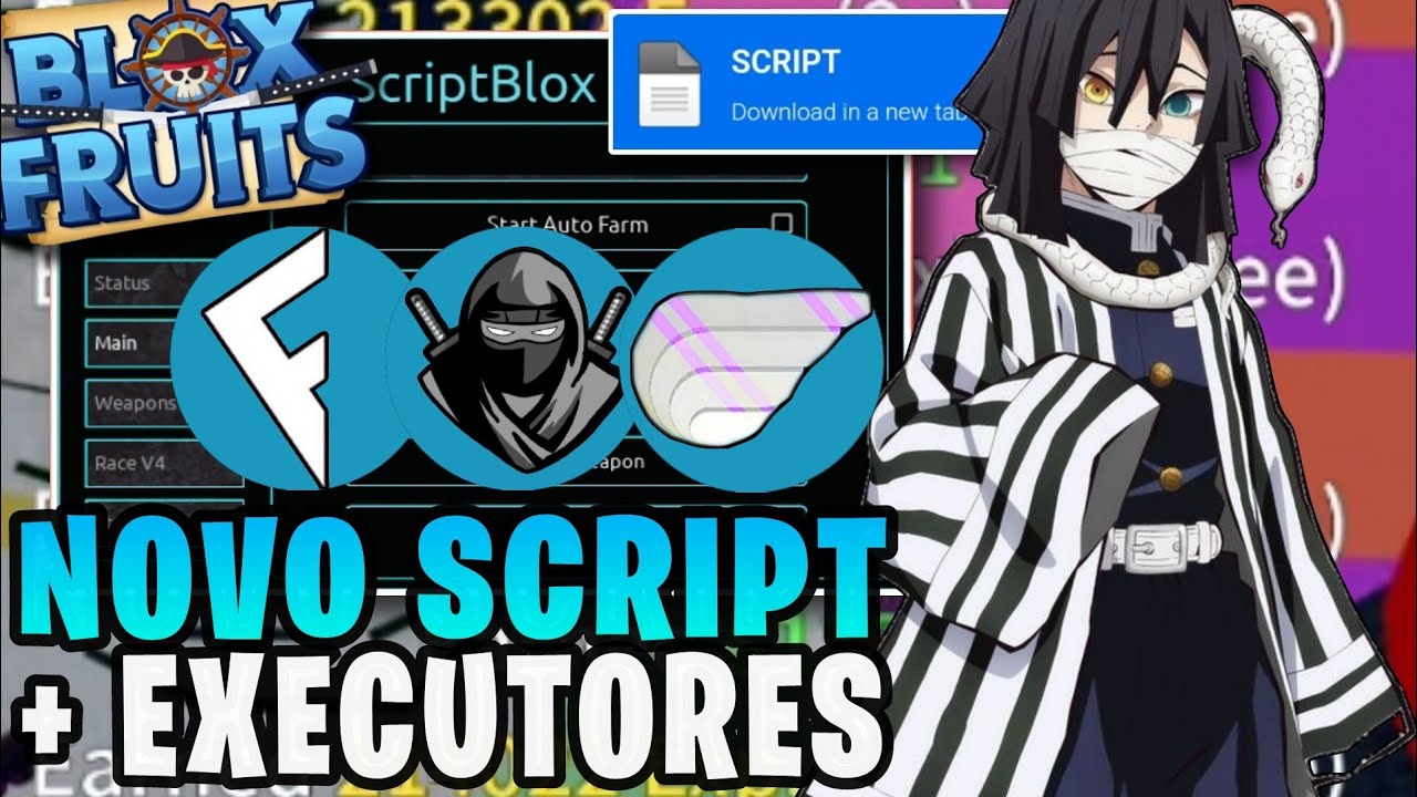 😱ATUALIZOU!! EXECUTOR FLUXUS E DELTA ATUALIZADO E SCRIPT BLOX FRUITS PARA  CELULAR - (MOBILE e PC) 