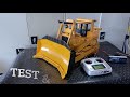 CSMI U BLADE DXR2 1/14 RC Dozer unbox, fit and test