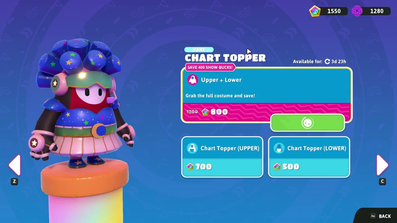 Fall Guys Item Shop game mode