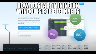 How to start mining on windows for beginners | Mining the easy way