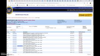 Navigating SEC.Gov & Finding a Company's Form 10-K