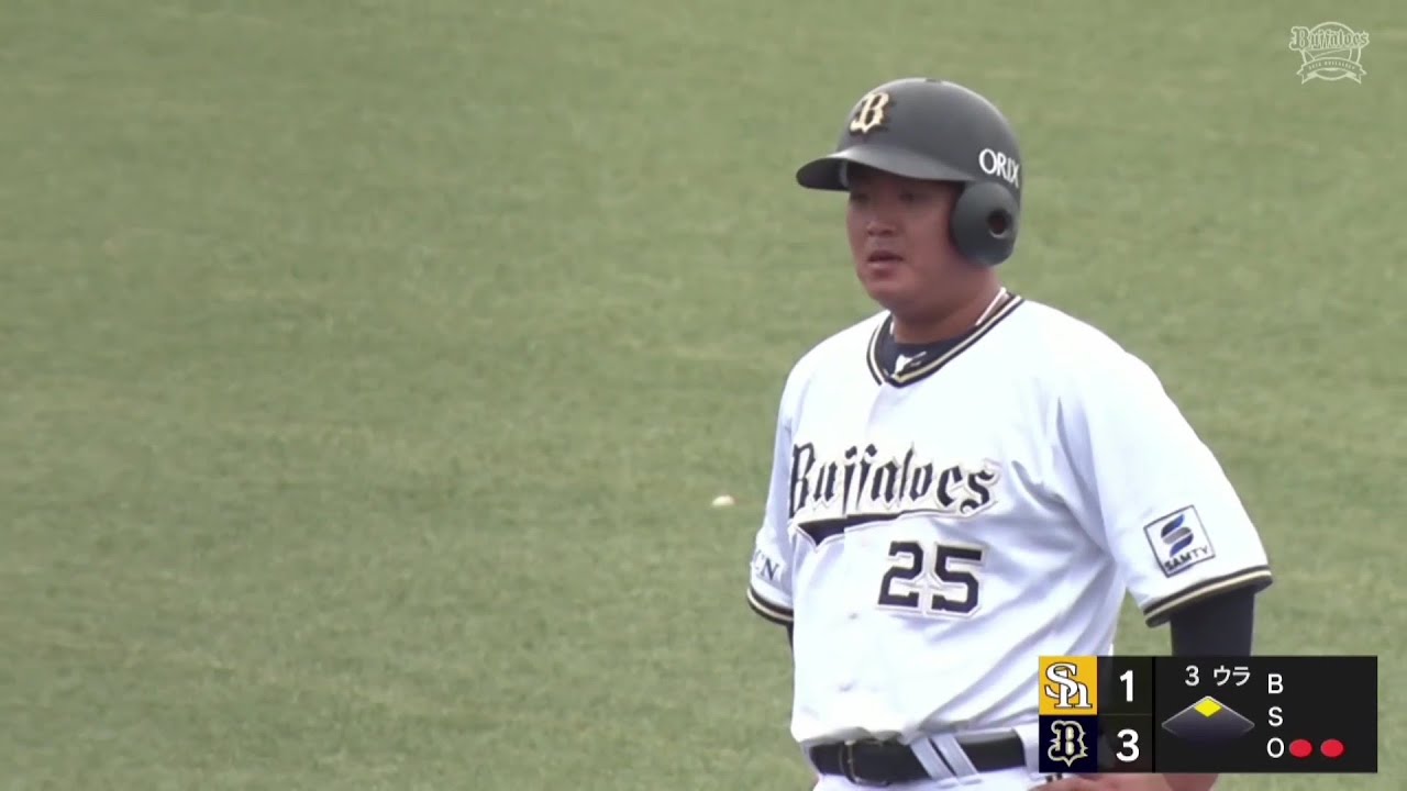 ファーム】4番の一打!! バファローズ・内藤鵬 走者一掃のタイムリー2 
