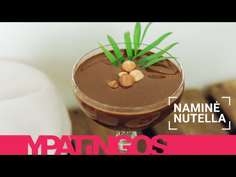 Video: Kaip Gaminti „Nutella“makaronus