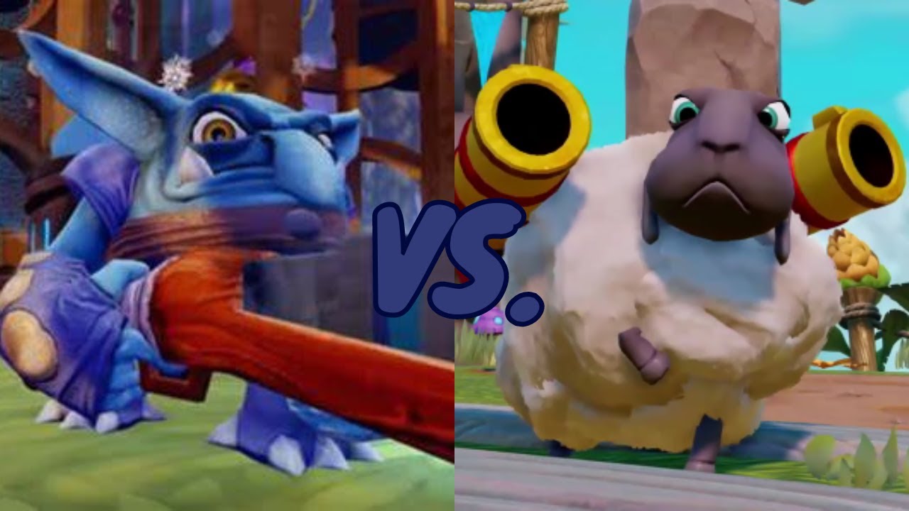 Chill Bill VS. Sheep Creep | Skylanders Trap Team (request)