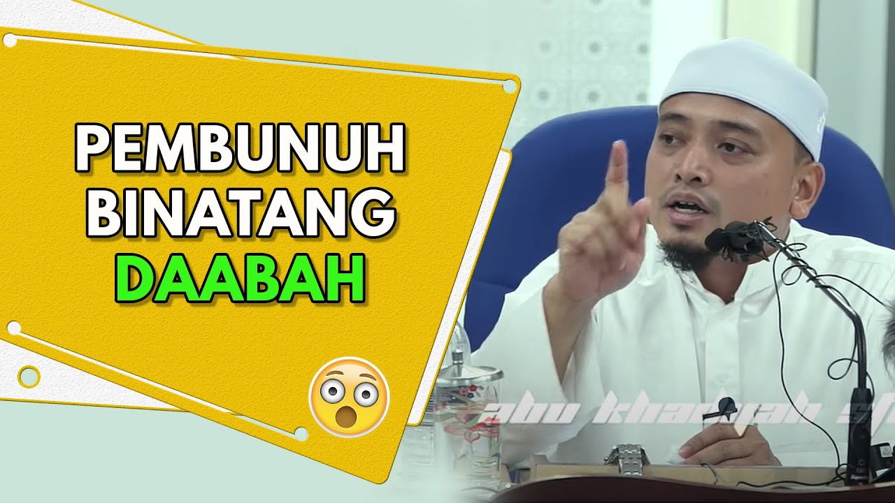 Pembunuh Binatang Daabah | Ustaz Wadi Annuar