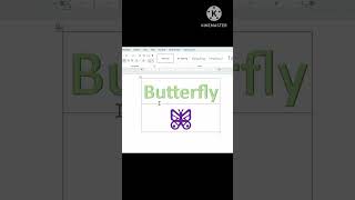 🦋Butterfly Symbol Shortcut in MS Word | #viralvideo #viral #shortfeed