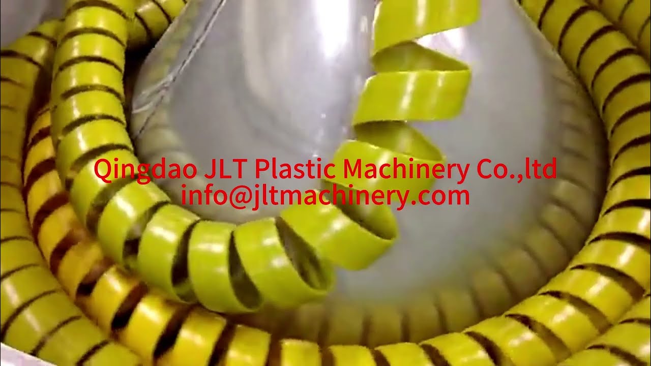 PE Plastic Wire Cable Protection Sleeve Protective Sleeve Spiral Wrap Hose Extruder Machine