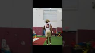 WOAH! Insane INT from FSU’s Jeremiah Wilson… Jalen knows what’s up! #fsu #fsufootball #jalenramsey