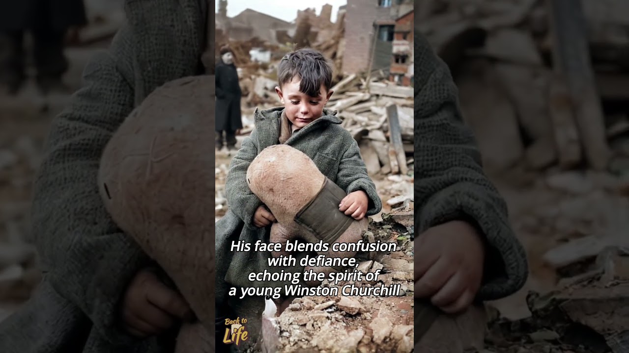 📸✨ Bringing History to Life: The Boy from 1945 🕰️Toni