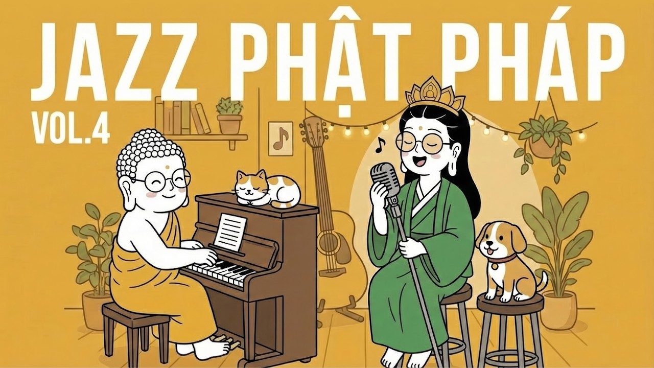 【Nhạc Jazz Phật Pháp】- Giai Điệu Cực Chill Cho Một Ngày Sảng Khoái, Tuyệt Vời✨ Study · Deep Work