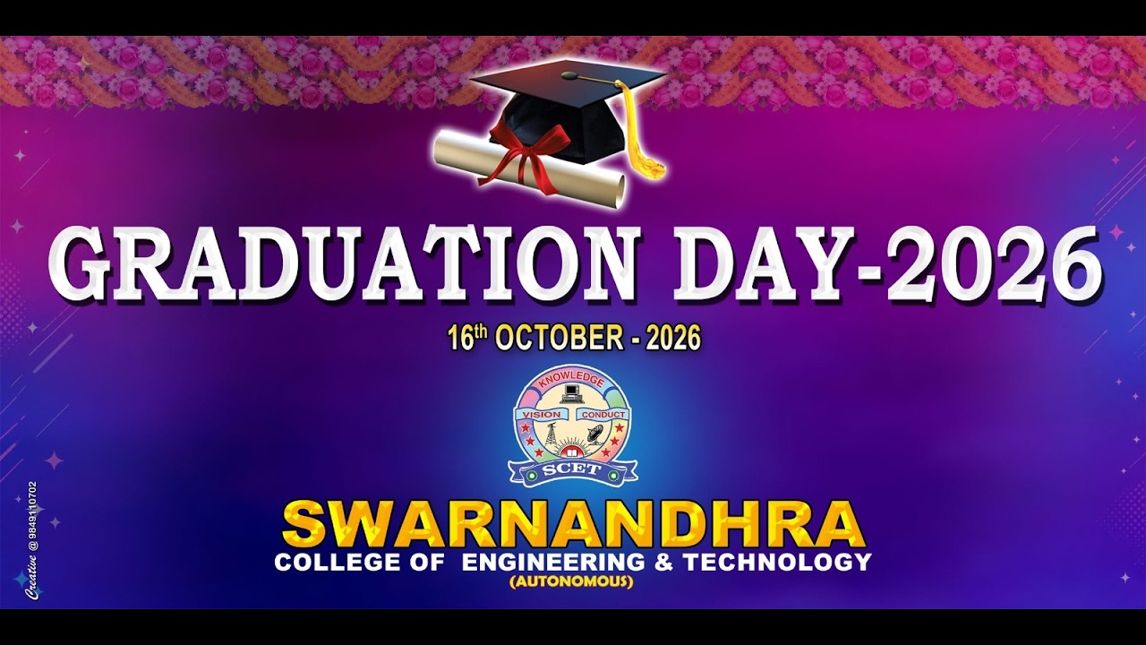 Graduation Day 2026 | Swarnandra College Narsapur