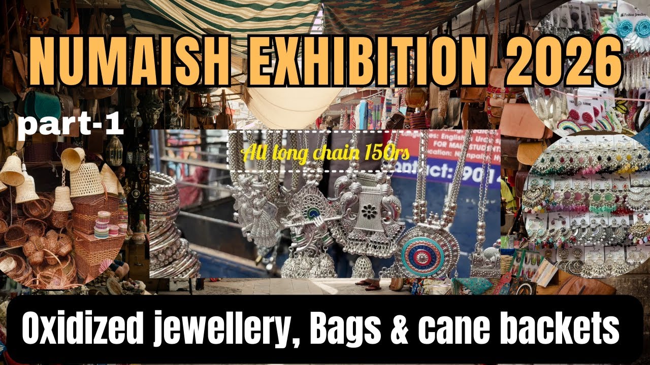 NUMAISH EXHIBITION HYDERABAD 2026| part -1🤩Tour with prices|#numaish