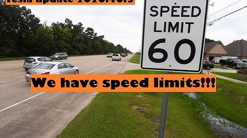 Tesla software update 2020 40 3 Canada version