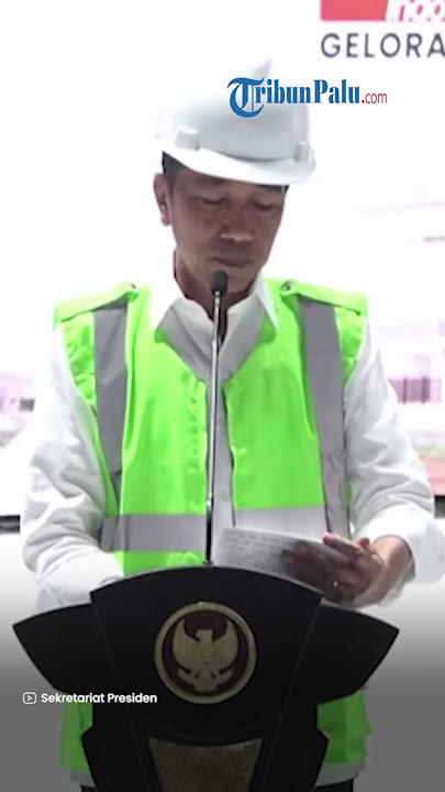 Presiden Jokowi Hadiri Acara Topping Off IMS GBK, dan akan Terus Bangun Fasilitas di Jakarta