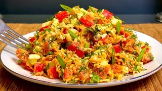 You will lose 2 kg in just one week! Salad made from simple ingredients! No mayonnaise!