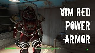 Fallout 4 - How To Find Red Vim Power Armor